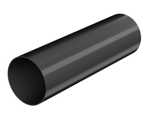ТН ОПТИМА 120/80 мм, водосточная труба (1.5 м), черный, шт.