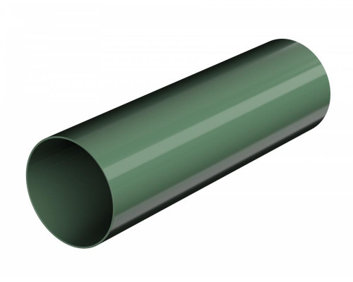 ТН ОПТИМА 120/80 мм, водосточная труба (1.5 м), зеленый, шт.
