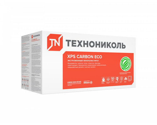 XPS CARBON ECO 1200х600х20 (20 плит, 14,4 кв.м)