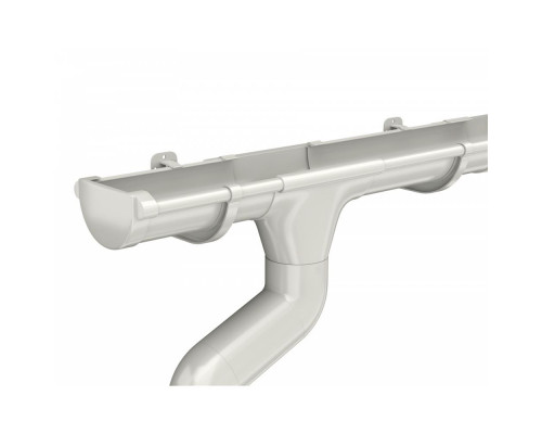 ТН МАКСИ 152/100 мм, водосточный желоб пластиковый (3 м), белый, шт.