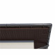 ТН МАКСИ 152/100 мм, водосточная труба пластиковая (1 м), коричневый, шт.