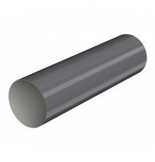 ТН МАКСИ 152/100 мм, водосточная труба пластиковая (3 м), графитово-серый, шт.
